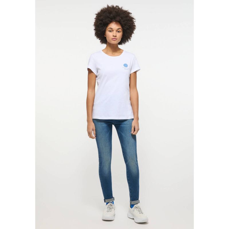 Mustang T-shirt Alexia C Chestprint W 1013384 2045 Clothing , Shirts , Women Your Sports Performance