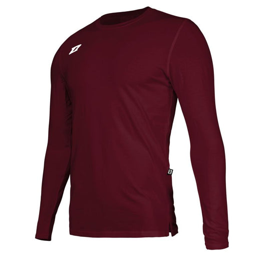T-shirt Zina Fabril Longsleeve M Z02037_20220202100314 Burgundy Clothing , Shirts , Men Your Sports Performance