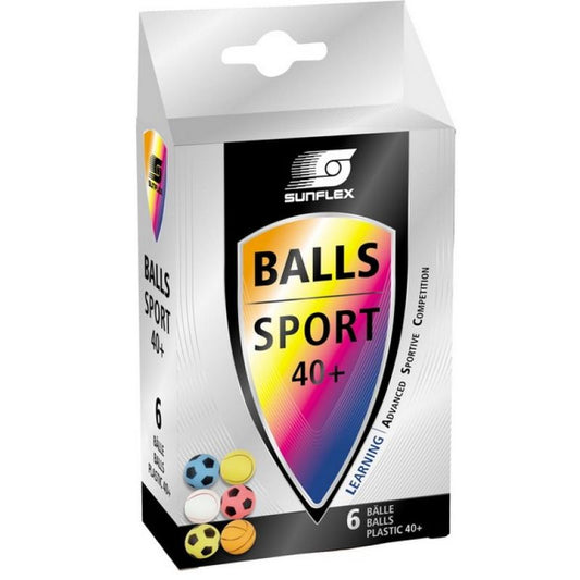 Table tennis ball Sunflex Sport 6 pcs. S20608 Accessories , Balls Your Sports Performance