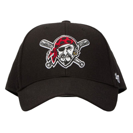 47 Brand MLB Pittsburgh Pirates Cap M B-MVP20WBV-BKO Clothing , Hats, scarves, gloves , Men Your Sports Performance