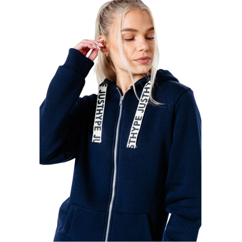 Justhype Drawstring Zip Hoodie W HYPWOMHOOD003 Clothing , Sweatshirts , Women Your Sports Performance