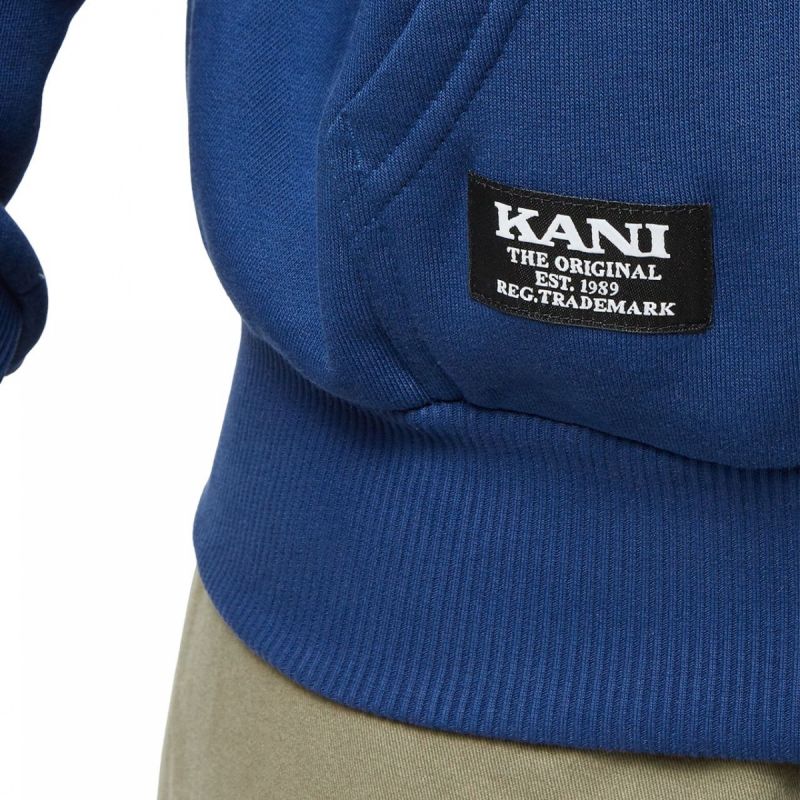 Karl Kani Woven Retro Split Os Hoodie M 6021761 Clothing , Sweatshirts , Men Your Sports Performance