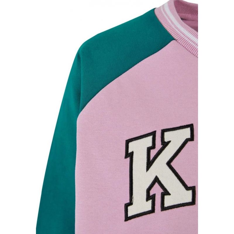 Karl Kani Serif Block College Crew Neck W 6120154 Clothing , Shirts , Women Your Sports Performance