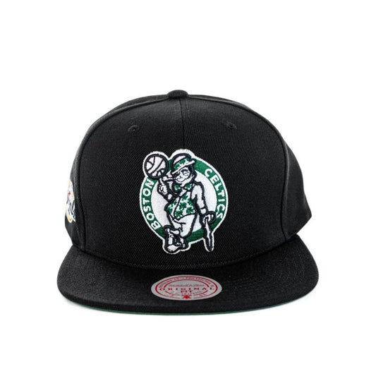 Mitchell & Ness NBA Boston Celtics Top Spot Snapback Hwc Celtics Cap HHSS2976-BCEYYPPPBLCK Clothing , Hats, scarves, gloves , Men Your Sports Performance