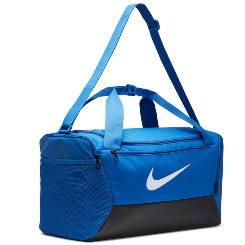 Nike Brasilia 6 Medium Duffel Bag Orange/Black/White 