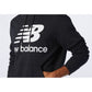 New Balance Essentials Stacked Logo Po Bk M MT03558BK sweatshirt