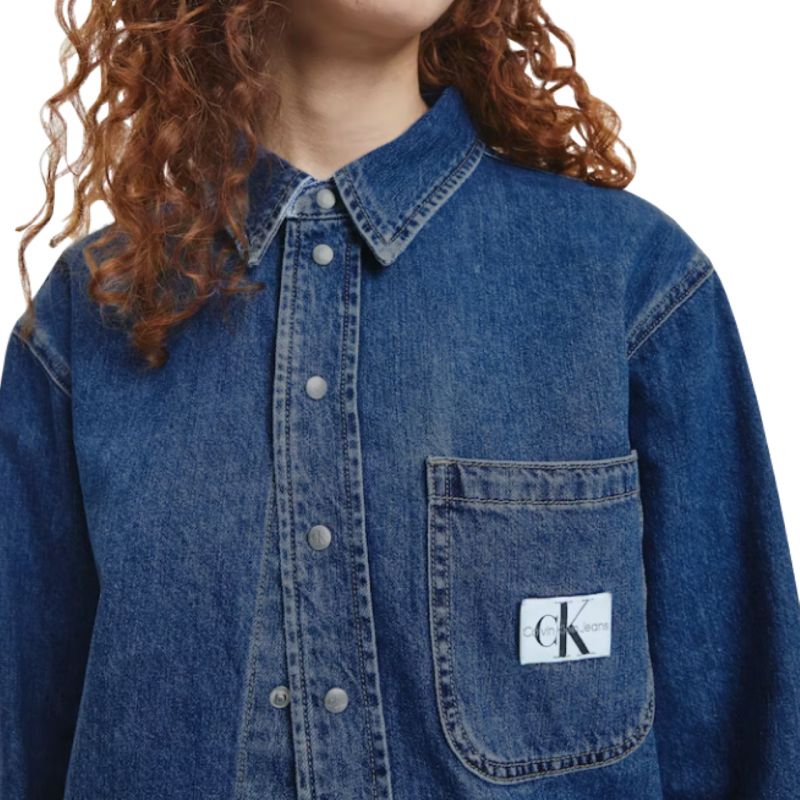 Calvin Jeans Relaxed W shirt J20J218493 Clothing , Shirts , Women Your Sports Performance