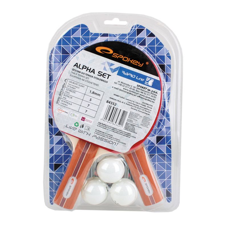 Spokey Alpha Set 84352 table tennis set