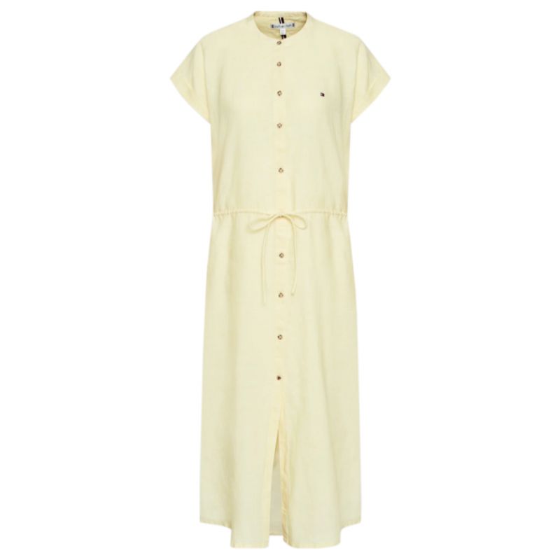 Tommy Hilfiger Linen Midi Dress W WW0WW34108