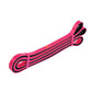 Exercise rubber HMS PINK-BLACK GU06 13x5x2250 mm