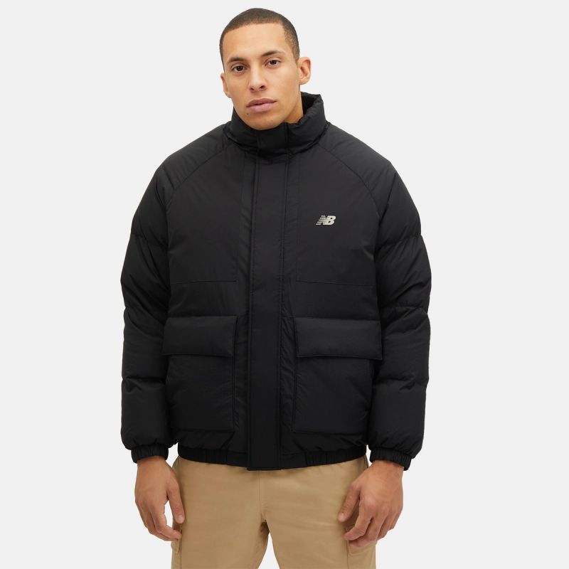 New Balance Academy Mix Down Jack M MJ34302BK Down Jacket