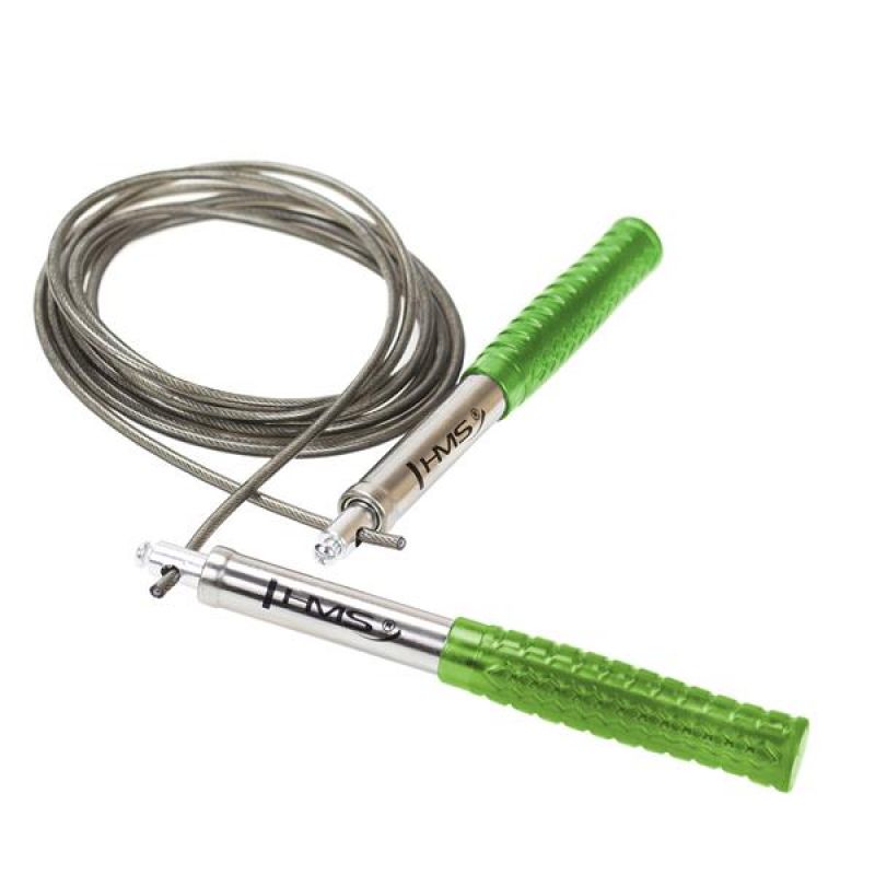 Fast skipping rope HMS SK55 green