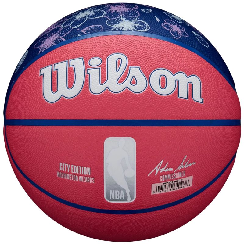 Wilson NBA Team City Collector Washington Wizards Ball WZ4016430ID basketball