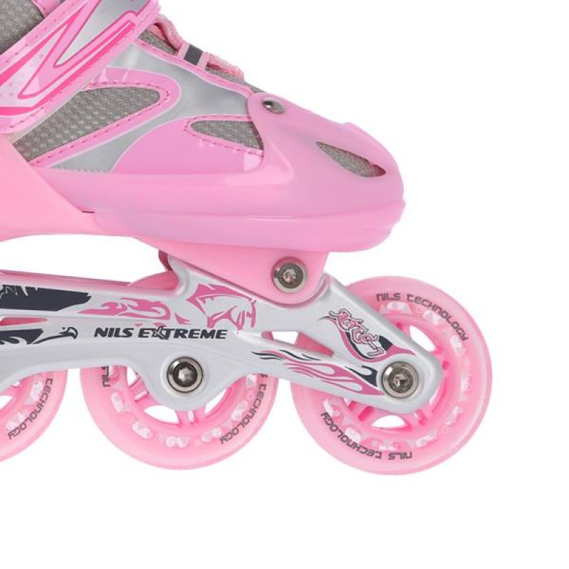 Rollerblades Nils Extreme 2in1 Pink r. 39-42 NH18366 A