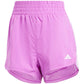 adidas Pacer Training 3-Stripes Woven High Rise shorts W IX1079