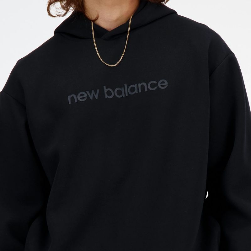 New Balance Hooded Sweatshirt Ssifted Graphic Hoodie M MT41571BK