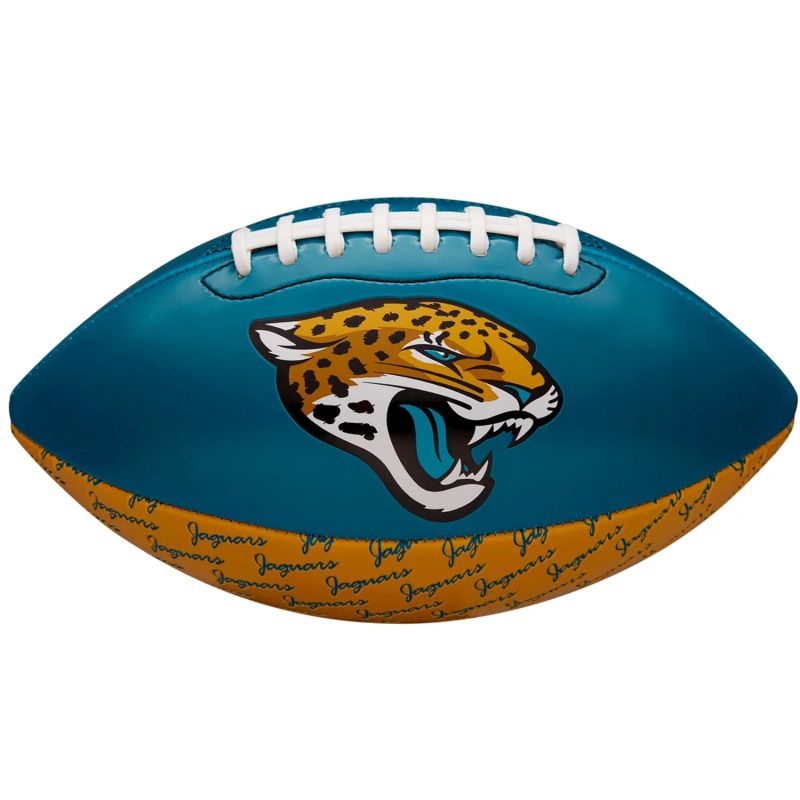 Wilson NFL Team Peewee Jacksonville Jaguars Mini Ball Jr WTF1523XBJX