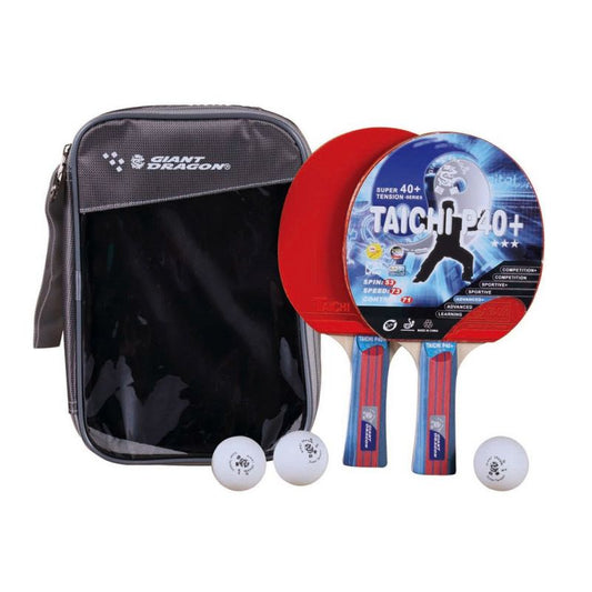 Set of 2 rackets + 3 balls + cover Taichi P40+ Giant Dragon RST12305P40+ HS-TNK-000009829