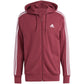 adidas Essentials French Terry 3-Stripes Full-Zip Hoodie M IS1365