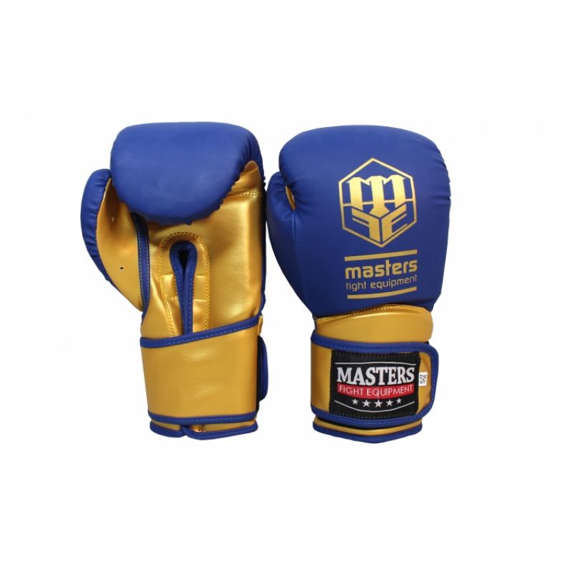 Masters Boxing Gloves RPU-COLOR/GOLD 10 oz 01439-0210