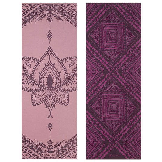 Double-sided Yoga Mat GAIAM inner peace 6 MM 62279