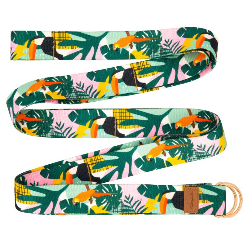 Spokey Home Jungle yoga strap 941959