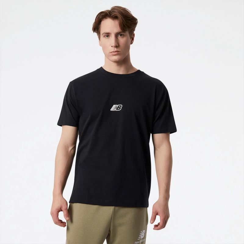 New Balance t-shirt Essentials Graphic Shor M MT23514BK