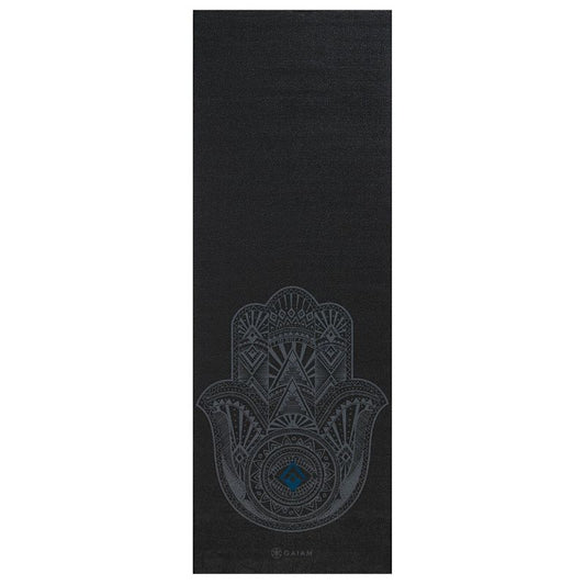 GAIAM Gray Hamsa 4 MM 61971 Yoga Mat