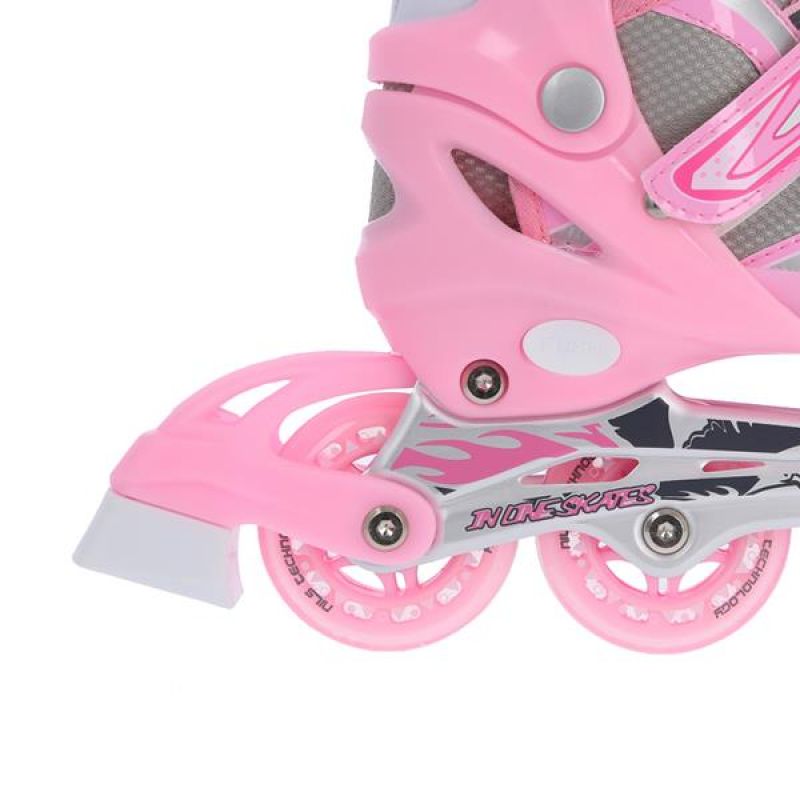 Rollerblades Nils Extreme 2in1 Pink r. 39-42 NH18366 A