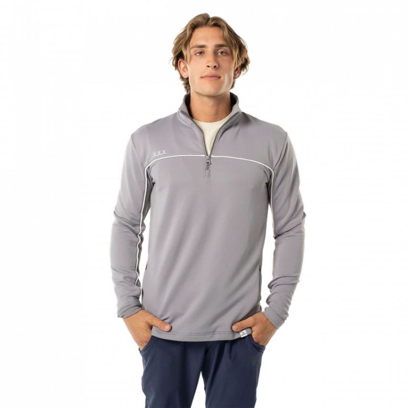 Bauer Flc 1/2 Zip Sr M 1061030 sweatshirt