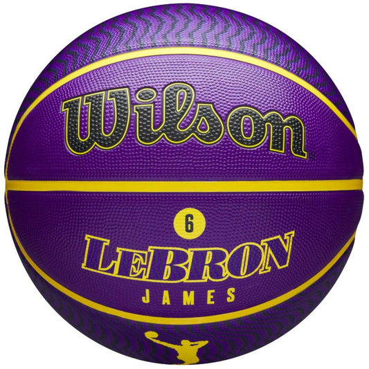 Wilson NBA Player Icon LeBron James Outdoor Ball WZ4027601XB