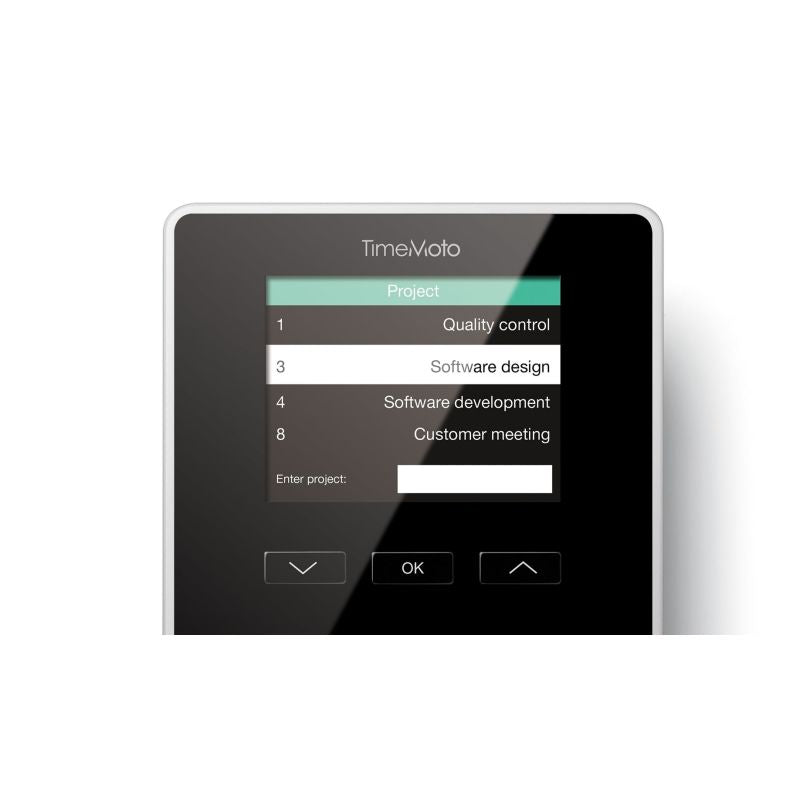 Safescan TimeMoto TM-626 Black Token with Chip, Fingerprint, Password, Proximity Card AC TFT Wired LAN Auto ID/Rejestratory czasu pracy Your Sports Performance