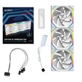 Lian Li UNI FAN SL Wireless 120 Reverse Blade Computer Case Fan 12 cm White 3 pieces Chłodzenie/Chłodzenie - wentylatory Your Sports Performance