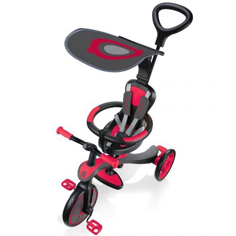 Globber New Red Explorer Trike 4in1 632-102-2 Accessories/Bicycle/Rowery Your Sports Performance