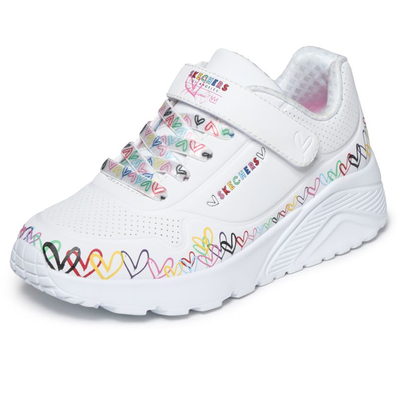 Skechers Kids' UNO LITE HEART CRAZE Sneakers 314091L WMLT Skechers