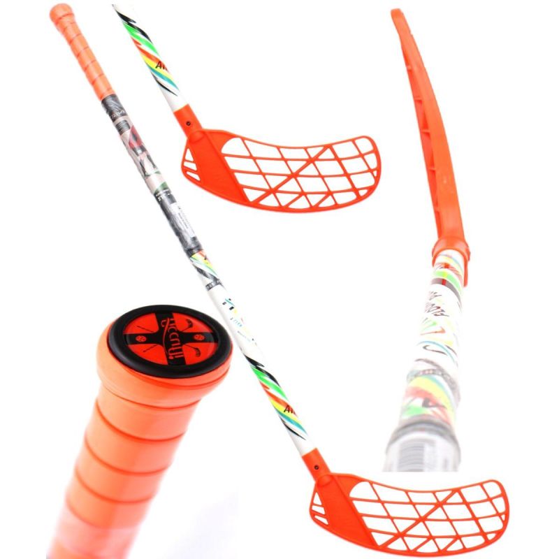 UNIHOC AIRTEK STICK 70CM ORANGE FOR RIGHT-HANDED Accessories Your Sports Performance