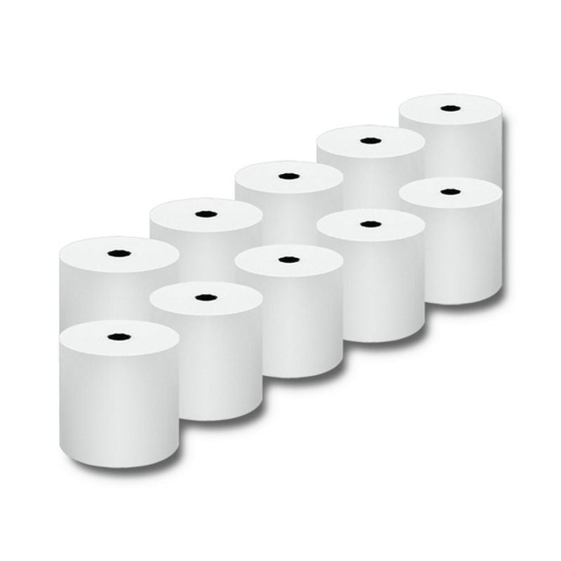 QOLTEC THERMAL ROLL 80X80 | 55G/M2 | 10PCS | BPA FREE Artykuły papiernicze/Rolki kasowe Your Sports Performance