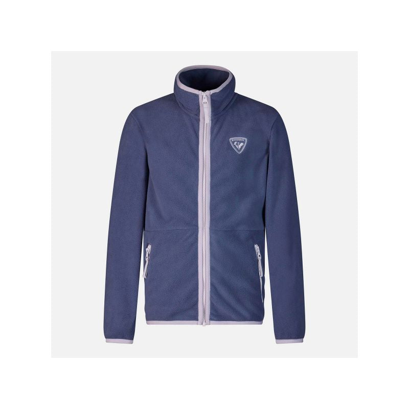 ROSSIGNOL JR STRAWPILE FLEECE FZ children's sweatshirt blue