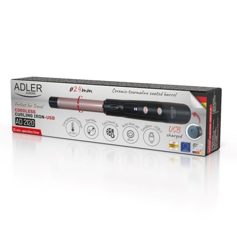 ADLER AD 2120 curling iron AGD - Produkty/Lokówki do włosów Your Sports Performance