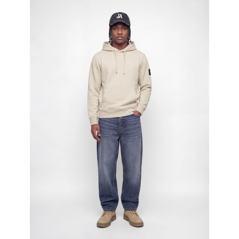 Jack&Jones Men's Hoodie JJCLEVELAND SWEAT HOOD SN 12298441 MOONBEAM