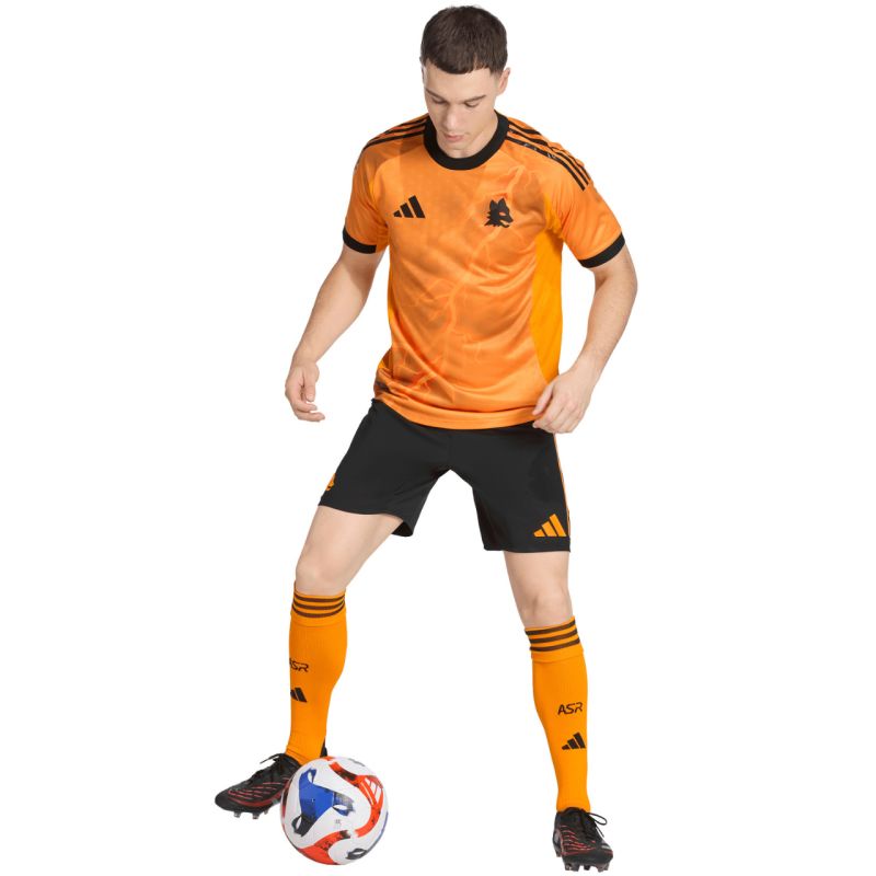 Men's adidas AS Roma 25/26 orange jersey JP4801