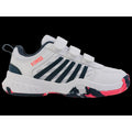 K-swiss sneakers COURTEXPRESS2STRAP WHITE/STARGAZER/NEON BLAZE-M (54495-129-M) K- Swiss
