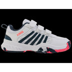 K-swiss sneakers COURTEXPRESS2STRAP WHITE/STARGAZER/NEON BLAZE-M (54495-129-M) K- Swiss