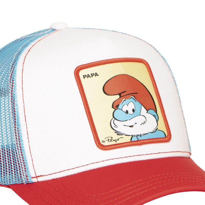 Capslab Smurfs Papa Smurf Trucker Cap - CL/SMU/1/CT/PAPAB Capslab