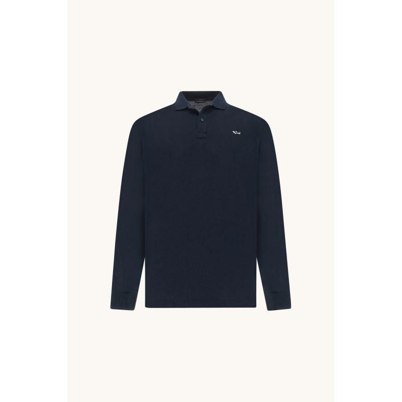 Paul&Shark men's navy cotton polo shirt 99311003-13