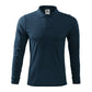 Malfini Single J. LS M MLI-21102 navy blue polo shirt Clothing/Lifestyle/T-shirts/Malfini Malfini