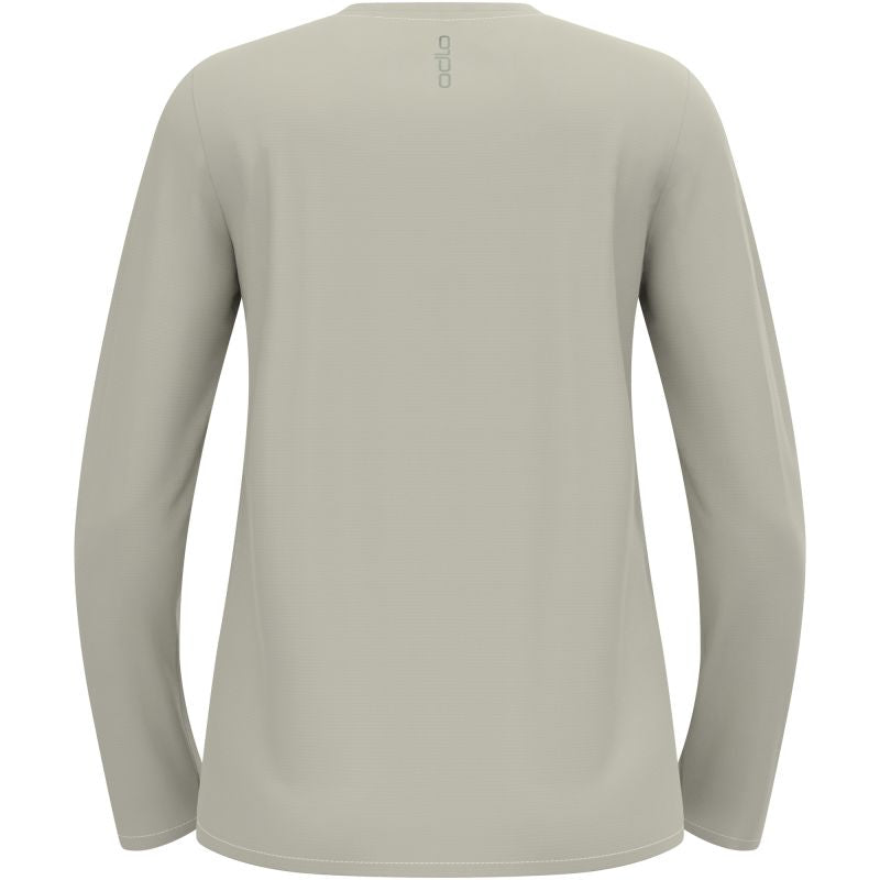 Women’s Odlo ZEROWEIGHT CHILL-TEC long-sleeve crew-neck T-shirt, grey