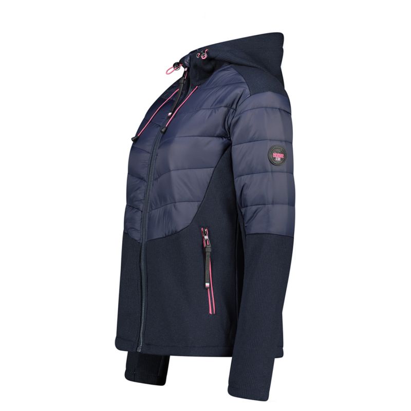 Women’s Fleece Jacket Geographical Norway TRENDY NAVY DB LADY 024 (WY7171F/GN-NAVY)