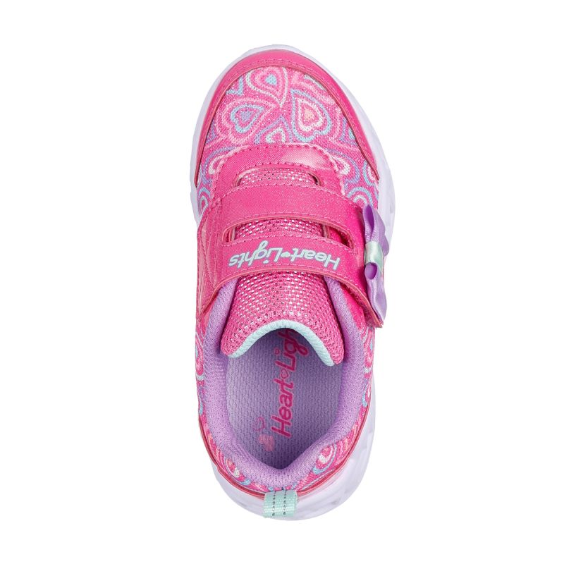 Skechers Kids' Casual Shoes HEART LIGHTS BOOGIE LAND 303258N HPMT Skechers