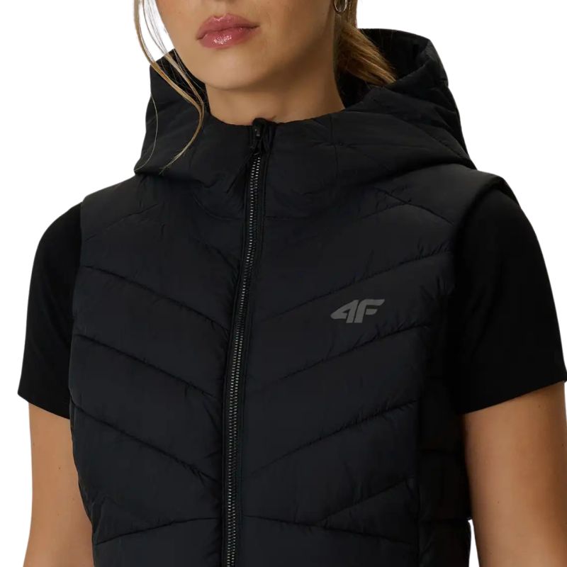 Women’s Vest 4F F372 Deep Black 4FWAW26TVJAF372 20S